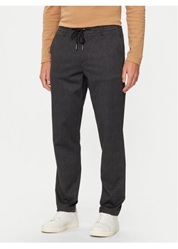 Hechter Paris Chinosy 25602 142381 Szary Tapered Fit ze sklepu MODIVO w kategorii Spodnie męskie - zdjęcie 182682034