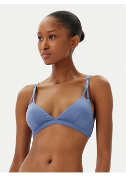 Calvin Klein Swimwear Góra od bikini KW0KW02793 Niebieski ze sklepu MODIVO w kategorii Stroje kąpielowe - zdjęcie 182682073