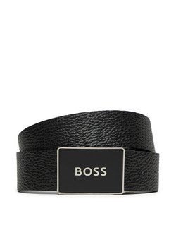 Boss Pasek Męski Icon 50529690 Czarny ze sklepu MODIVO w kategorii Paski męskie - zdjęcie 182682091