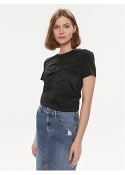 Sisley T-Shirt 3LRJL104Z Czarny Regular Fit ze sklepu MODIVO w kategorii Bluzki damskie - zdjęcie 182682113