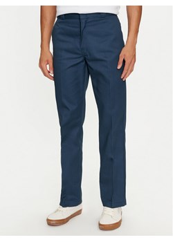 Dickies Spodnie materiałowe 874 Work DK0A4XK6 Niebieski Regular Fit ze sklepu MODIVO w kategorii Spodnie męskie - zdjęcie 182682124