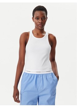 Calvin Klein Underwear Top LV00QS7492 Biały Slim Fit - id: 0000304669224 - marki Calvin Klein Underwear - 182682170 Calvin Klein Underwear Top LV00QS7492 Biały Slim Fit ze sklepu MODIVO w kategorii Bluzki damskie - zdjęcie 182682170