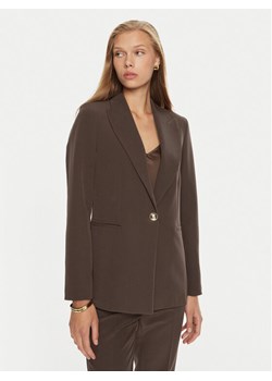 Maryley Marynarka 24IB187/M05/43CO Brązowy Regular Fit ze sklepu MODIVO w kategorii Marynarki damskie - zdjęcie 182682392