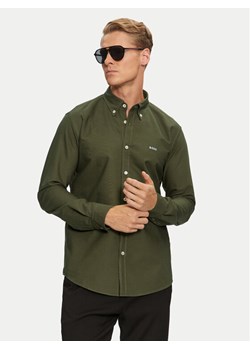 Boss Koszula H-Roan 50521996 Zielony Slim Fit - id: 0000304018770 - marki BOSS HUGO BOSS - 182682394 Boss Koszula H-Roan 50521996 Zielony Slim Fit ze sklepu MODIVO w kategorii Koszule męskie - zdjęcie 182682394