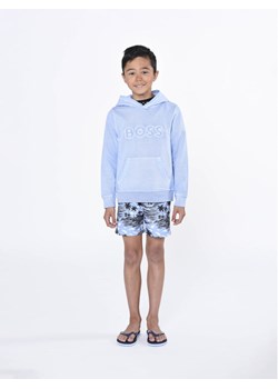 Boss Bluza J25O47 S Błękitny Regular Fit - id: 0000302363360 - marki BOSS HUGO BOSS - 182682553 Boss Bluza J25O47 S Błękitny Regular Fit ze sklepu MODIVO w kategorii Bluzy chłopięce - zdjęcie 182682553