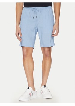 Tommy Hilfiger Szorty materiałowe Harlem MW0MW37804 Niebieski Regular Fit ze sklepu MODIVO w kategorii Spodenki męskie - zdjęcie 182682584