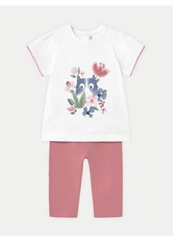 Mayoral Komplet t-shirt i legginsy 1736 Różowy Regular Fit ze sklepu MODIVO w kategorii Odzież dla niemowląt - zdjęcie 182682590