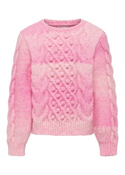 Kids ONLY Sweter 15296492 Różowy Regular Fit ze sklepu MODIVO w kategorii Swetry dziewczęce - zdjęcie 182682621