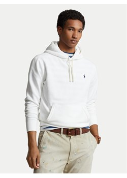 Polo Ralph Lauren Bluza Fleece 710766778009 Biały Regular Fit ze sklepu MODIVO w kategorii Bluzy męskie - zdjęcie 182682632