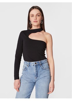 Sisley Bluzka 3VAMW1006 Czarny Slim Fit ze sklepu MODIVO w kategorii Bluzki damskie - zdjęcie 182682653
