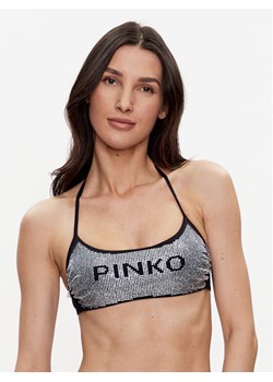 Pinko Góra od bikini Idillio 101058 A0SB Srebrny ze sklepu MODIVO w kategorii Stroje kąpielowe - zdjęcie 182682750