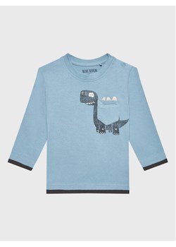 Blue Seven Bluzka 977612 Niebieski Regular Fit - id: 0000301121848 - marki BLUE SEVEN - 182682832 Blue Seven Bluzka 977612 Niebieski Regular Fit ze sklepu MODIVO w kategorii Kaftaniki i bluzki - zdjęcie 182682832
