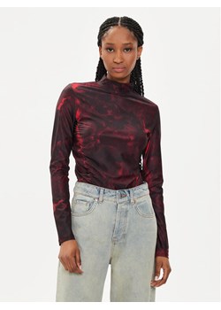Hugo Bluzka Dachora 50502423 Czarny Slim Fit ze sklepu MODIVO w kategorii Bluzki damskie - zdjęcie 182682920