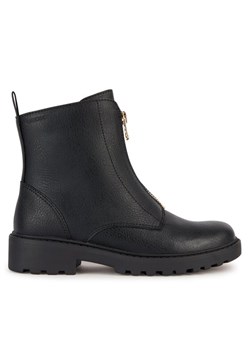 Geox Botki J Casey Girl J3620E 000BU C9999 D Czarny ze sklepu MODIVO w kategorii Buty zimowe dziecięce - zdjęcie 182682932