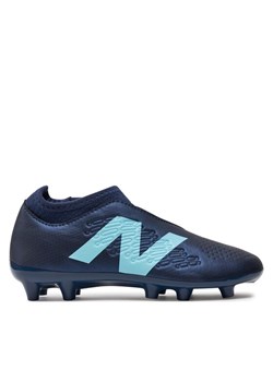 New Balance Buty do piłki nożnej Tekela Magique Jnr Fg V4+ SJT3FN45 Granatowy ze sklepu MODIVO w kategorii Buty sportowe dziecięce - zdjęcie 182682953