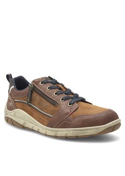 Mustang Sneakersy 4160-302 Brązowy ze sklepu MODIVO w kategorii Półbuty męskie - zdjęcie 182682962
