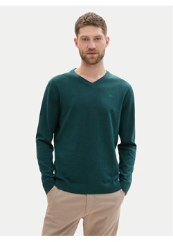 Tom Tailor Sweter 1039806 Zielony Regular Fit ze sklepu MODIVO w kategorii Swetry męskie - zdjęcie 182683044