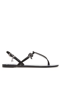 KARL LAGERFELD Sandały Jelly KL80002G Czarny ze sklepu MODIVO w kategorii Sandały damskie - zdjęcie 182683090