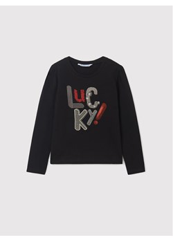 Mayoral Bluzka 7023 Czarny Regular Fit ze sklepu MODIVO w kategorii T-shirty chłopięce - zdjęcie 182683122
