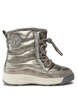 Pepe Jeans Śniegowce PGS50193 Srebrny ze sklepu MODIVO w kategorii Buty zimowe dziecięce - zdjęcie 182683141