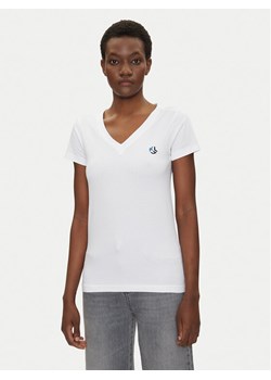 KARL LAGERFELD T-Shirt A2W17097 Biały Regular Fit ze sklepu MODIVO w kategorii Bluzki damskie - zdjęcie 182683260