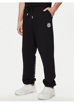 KARL LAGERFELD Spodnie dresowe 705097 542930 Czarny Regular Fit ze sklepu MODIVO w kategorii Spodnie męskie - zdjęcie 182683270