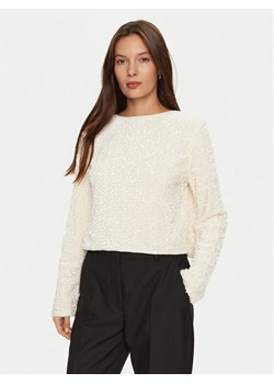 ONLY Bluzka Lanika 15339412 Écru Regular Fit ze sklepu MODIVO w kategorii Bluzki damskie - zdjęcie 182683291