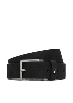 Tommy Hilfiger Pasek Męski Oliver Nubuck 3.5 AM0AM13019 Czarny ze sklepu MODIVO w kategorii Paski męskie - zdjęcie 182683304