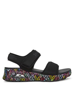 Skechers Sandały Uno-Sea Of Love 164028/BBK Czarny ze sklepu MODIVO w kategorii Sandały damskie - zdjęcie 182683394