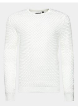 Brave Soul Sweter MK-273BRIGHAMB Écru Regular Fit ze sklepu MODIVO w kategorii Swetry męskie - zdjęcie 182683444