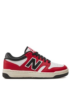 New Balance Sneakersy GSB480TT Czerwony ze sklepu MODIVO w kategorii Buty sportowe dziecięce - zdjęcie 182683484