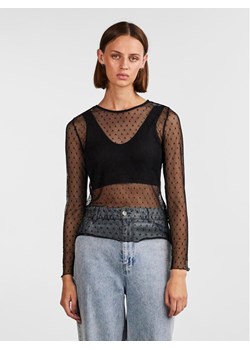 Pieces Bluzka 17146722 Czarny Slim Fit ze sklepu MODIVO w kategorii Bluzki damskie - zdjęcie 182683612