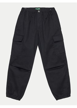 United Colors Of Benetton Joggery 4XZXCF03O Czarny Loose Fit ze sklepu MODIVO w kategorii Spodnie dziewczęce - zdjęcie 182683703
