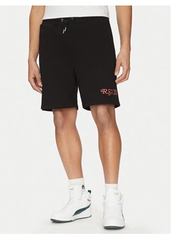 Fila Szorty sportowe Lamswaarde FAM0909 Czarny Regular Fit ze sklepu MODIVO w kategorii Spodenki męskie - zdjęcie 182683711