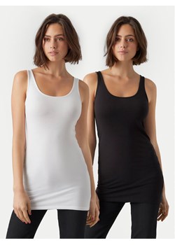 Vero Moda Komplet 2 topów My Soft 10280920 Kolorowy Slim Fit ze sklepu MODIVO w kategorii Bluzki damskie - zdjęcie 182683743