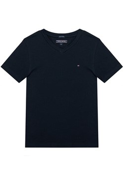 Tommy Hilfiger T-Shirt KB0KB04142 S Granatowy Regular Fit ze sklepu MODIVO w kategorii T-shirty chłopięce - zdjęcie 182683784