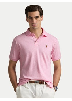 Polo Ralph Lauren Polo 710704319167 Różowy Slim Fit ze sklepu MODIVO w kategorii T-shirty męskie - zdjęcie 182683843