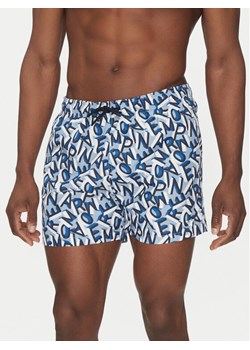 Emporio Armani Underwear Szorty kąpielowe EM000583 AF12337 F9026 Niebieski Regular Fit ze sklepu MODIVO w kategorii Kąpielówki - zdjęcie 182683902