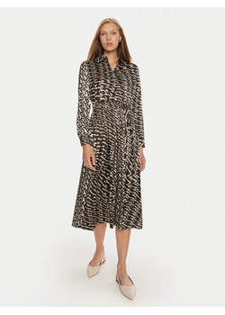 Marella Sukienka koszulowa Gary 2423226082 Brązowy Regular Fit ze sklepu MODIVO w kategorii Sukienki - zdjęcie 182683983