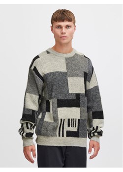 Solid Sweter 21108046 Szary Regular Fit ze sklepu MODIVO w kategorii Swetry męskie - zdjęcie 182684070