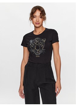 Liu Jo Bluzka MF3243 JS923 Czarny Regular Fit ze sklepu MODIVO w kategorii Bluzki damskie - zdjęcie 182684084