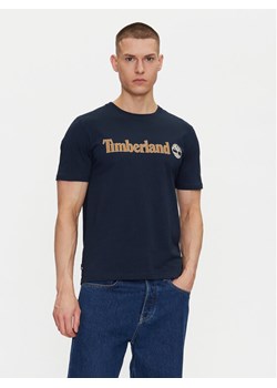 Timberland T-Shirt TB0A5UPQ Granatowy Regular Fit ze sklepu MODIVO w kategorii T-shirty męskie - zdjęcie 182684131