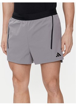adidas Szorty sportowe D4T Pro Series Adistrong IT7519 Szary Regular Fit ze sklepu MODIVO w kategorii Spodenki męskie - zdjęcie 182684233