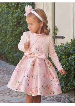 Abel & Lula Sukienka elegancka 5033 Różowy Regular Fit ze sklepu MODIVO w kategorii Sukienki dziewczęce - zdjęcie 182684260