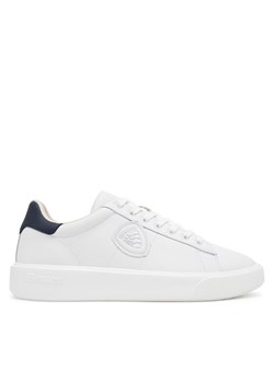 Blauer Sneakersy S5BUCK01/LEA Biały ze sklepu MODIVO w kategorii Buty sportowe męskie - zdjęcie 182684271