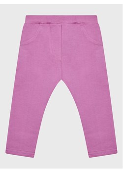 United Colors Of Benetton Legginsy 4T32GE00M Różowy Slim Fit ze sklepu MODIVO w kategorii Spodnie dziewczęce - zdjęcie 182684304