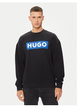 Hugo Bluza Niero 50522375 Czarny Regular Fit ze sklepu MODIVO w kategorii Bluzy męskie - zdjęcie 182684324
