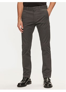 Boss Chinosy 50523127 Czarny Slim Fit ze sklepu MODIVO w kategorii Spodnie męskie - zdjęcie 182684333