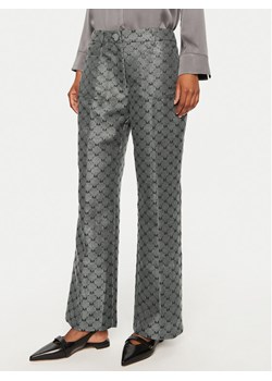 Lola Casademunt by Maite Spodnie materiałowe MF2414002 41M Szary Regular Fit ze sklepu MODIVO w kategorii Spodnie damskie - zdjęcie 182684393