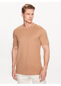 Boss T-Shirt Thompson 01 50468347 Beżowy Regular Fit ze sklepu MODIVO w kategorii T-shirty męskie - zdjęcie 182684400